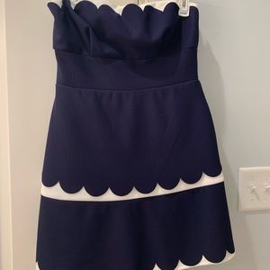Strapless dress